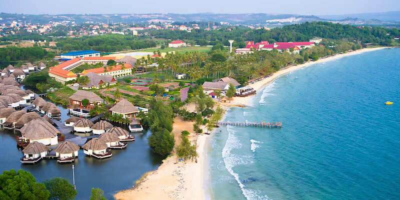 Onde Ficar em Koh Rong Samloem no Camboja: Próximo a Praia Onde Ficar em Koh Rong Samloem no Camboja: Próximo a Praia